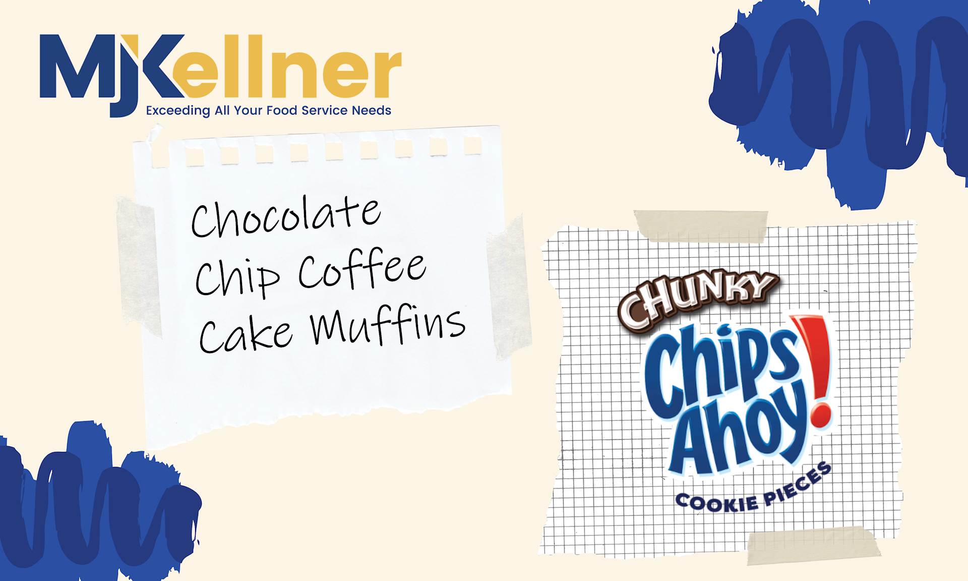 Coffee Cake Muffins made with CHIPS AHOY! Cookie Pieces | MJ Kellner