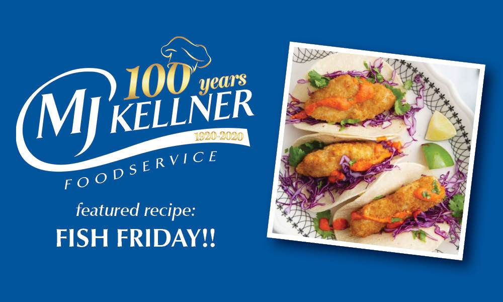 It's Fish Friday! Crunchy Cod Tacos | MJ Kellner